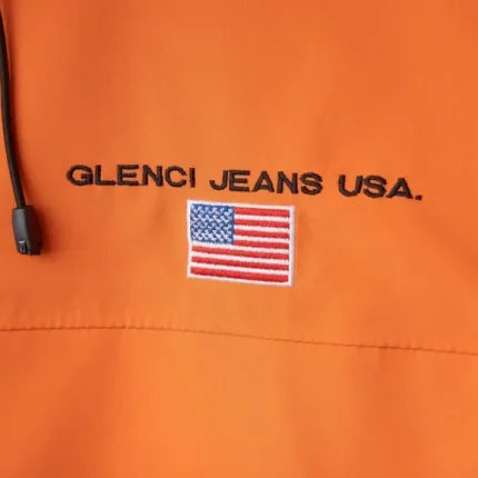 GV Gallery Cropped Orange Rain Jacket
