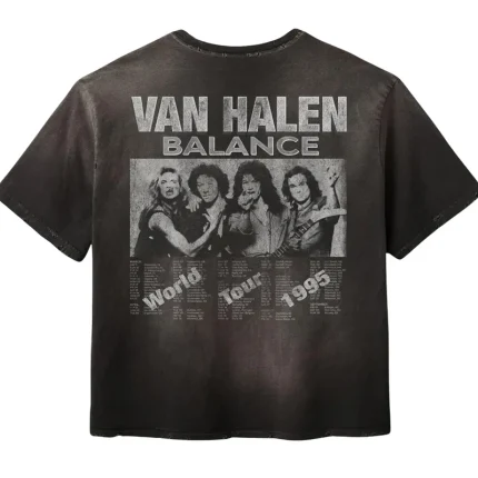Raspberry Hills ‘Balance’ Van Halen Black Tee